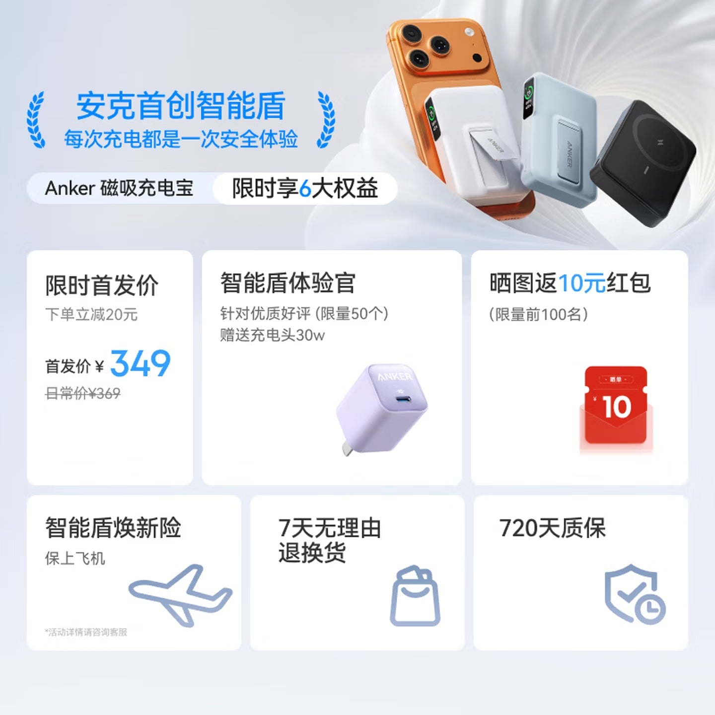 Галерея Anker Nano Smart Shield