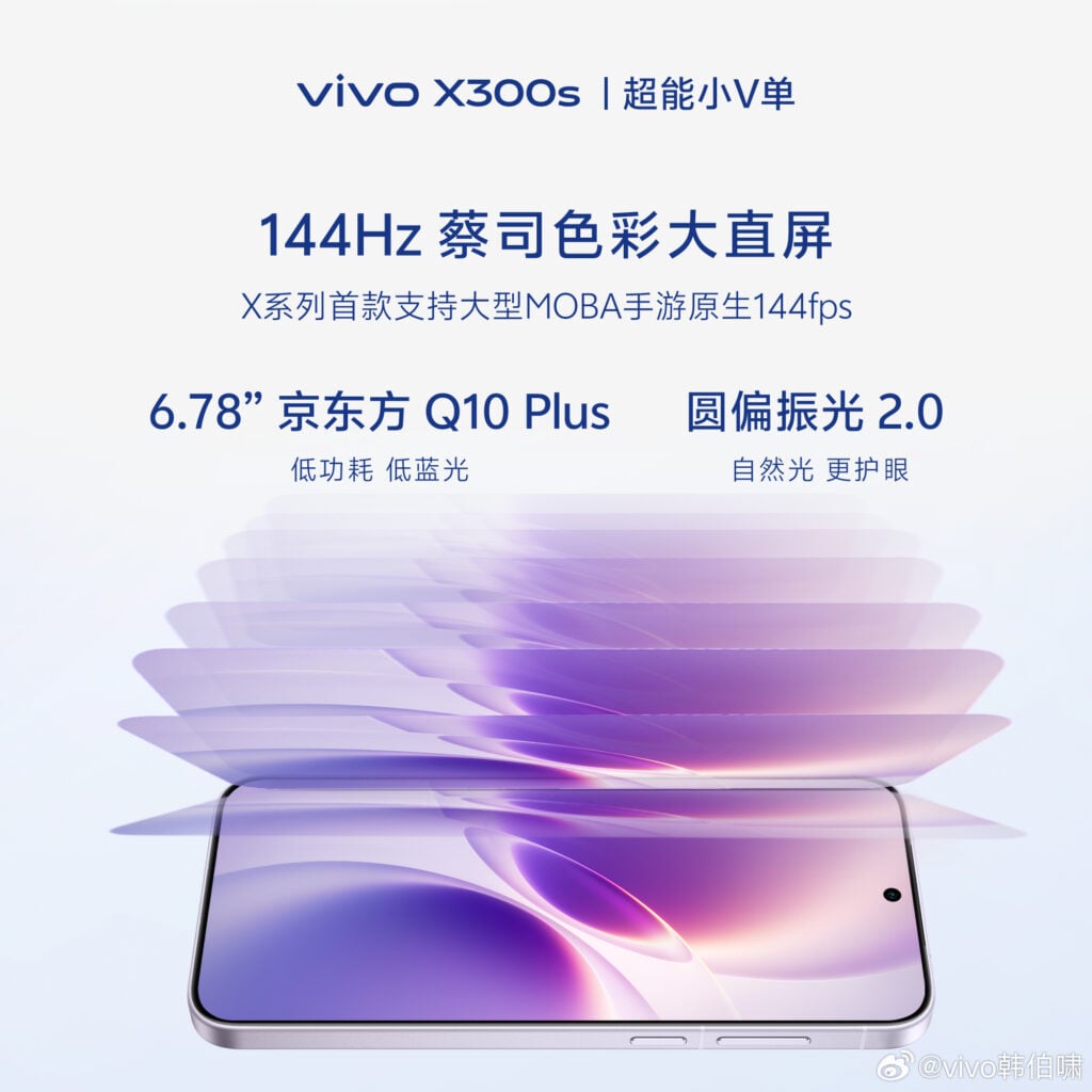 Vivo X300s подтвержден официально: экран 144 Гц, основная камера 200 Мп и другие улучшения vivo x300s key features 1 1024x1024.jpg