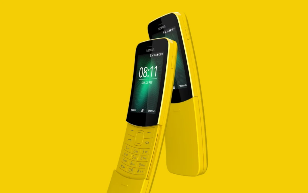 Лучшие кнопочные телефоны с поддержкой YouTube и Google Maps в 2026 году nokia 8110 4g.png
