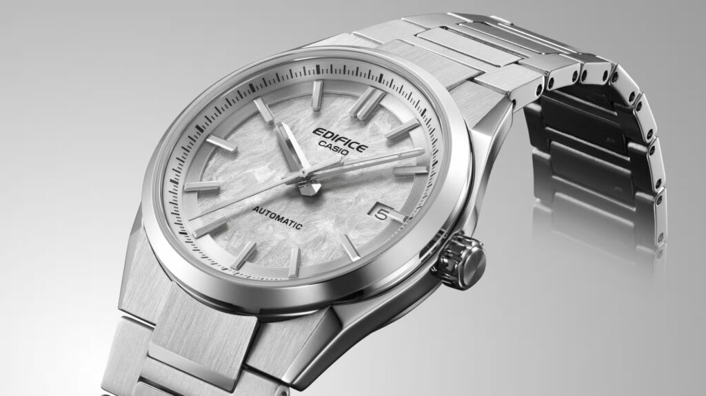 Casio выпустила в США новые стальные автоматические часы с тремя вариантами циферблата casio edifice efk110d watches 1