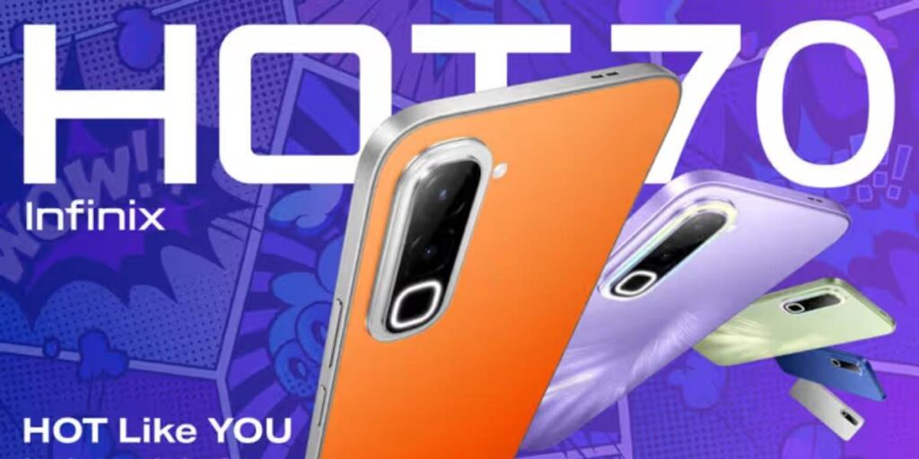 Infinix Hot 70 получил заднюю панель, меняющую цвет от температуры infinix hot 70 launch specs price