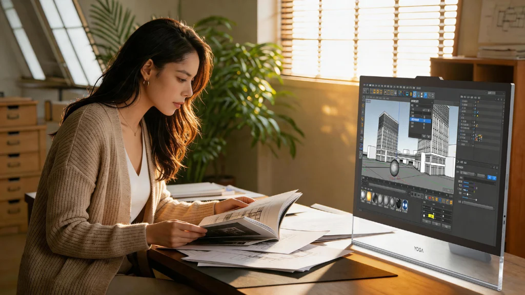 Lenovo представила моноблок Yoga 32 Ultra Aura с OLED-дисплеем 4K 165 Гц и процессором Intel Core Ultra X7 358H lenovo yoga 32 ultra aura aio 2