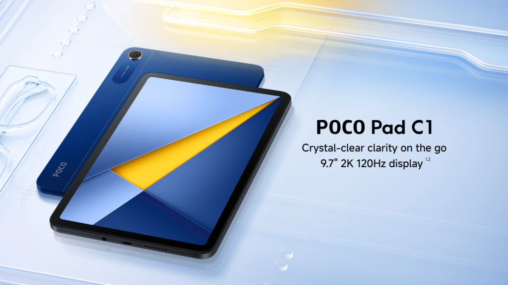 Глобальный дебют Poco Pad C1: Snapdragon 6s 4G Gen 2, 2K-дисплей и аккумулятор 7600 мАч screenshot 2026 05 21 124946