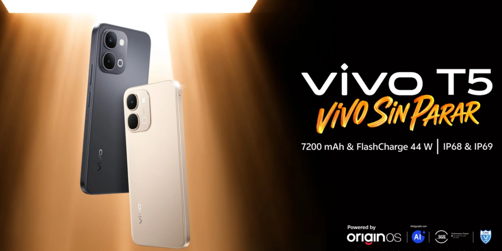 Vivo T5 получил экран 120 Гц, аккумулятор 7200 мАч и двойную камеру 50 МП vivo t5 4g