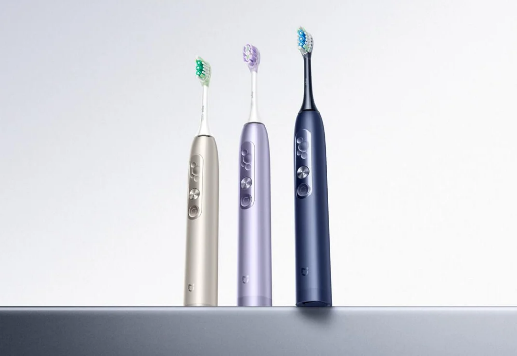 Xiaomi выпустила электрическую зубную щетку в алюминиевом корпусе с функцией анализа чистки в реальном времени xiaomi mijia sonic vibration electric toothbrush pro
